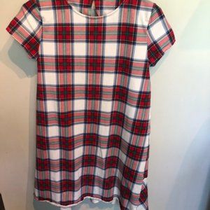 Vineyard Vines Plaid dress size L - 12